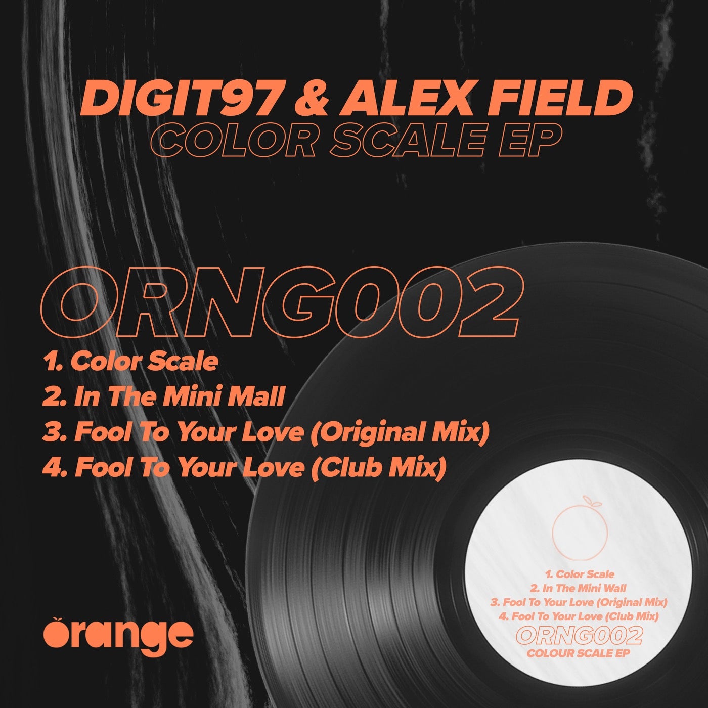 Alex Field (DE), DIGIT97 – Color Scale EP [ORNG002]